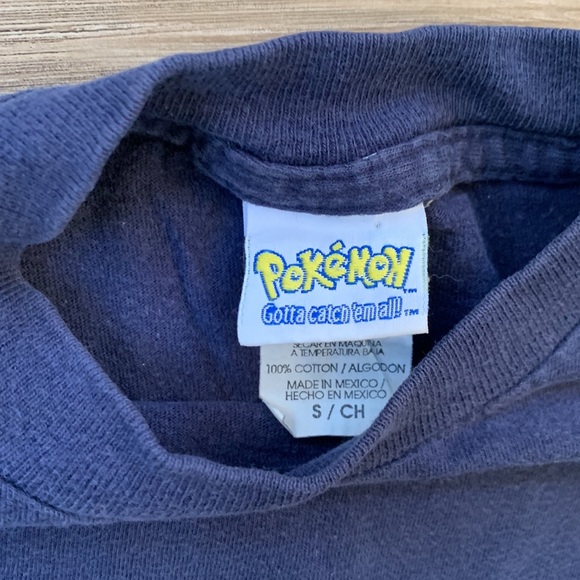 Vintage Pokémon Pikachu Shirt 1999 Nintendo Vintage Top - Picture 4 of 8